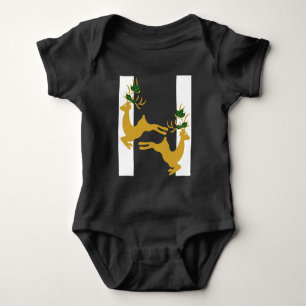 Reindeer  baby bodysuit