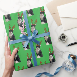 Reindeer Calliope Wrapping Paper