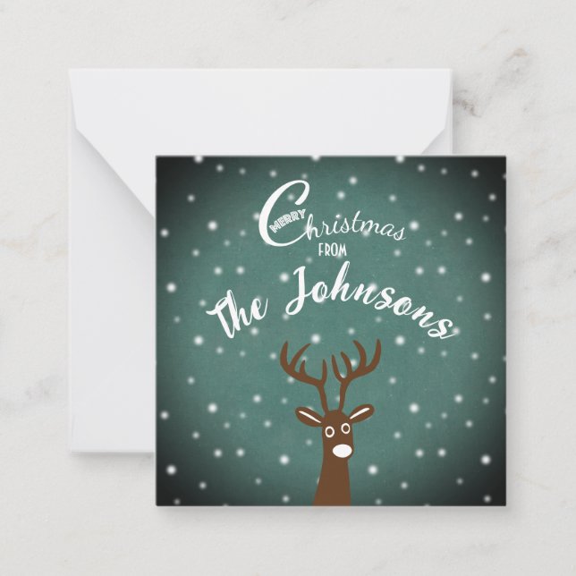Reindeer Card (Front)