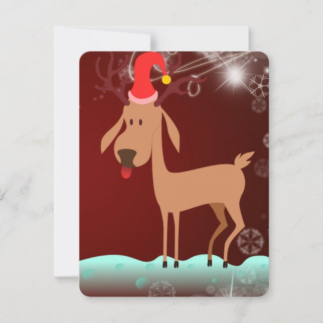Reindeer Card (Front)