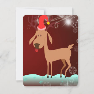 Reindeer Card