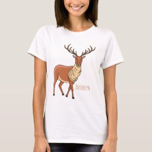 Reindeer cartoon illustration T-Shirt