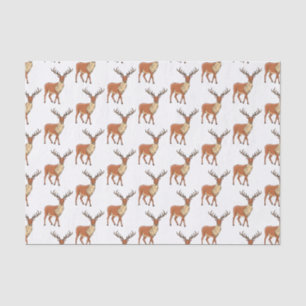 Reindeer cartoon illustration tissue paper