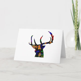 Reindeer Christmas  Card
