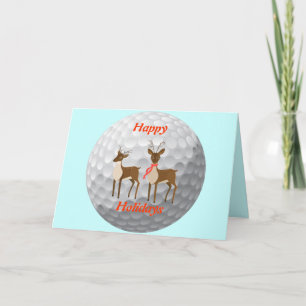 Reindeer Christmas card