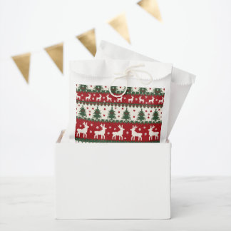 Reindeer Christmas Favor Bag