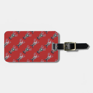 Reindeer Christmas Luggage Tag
