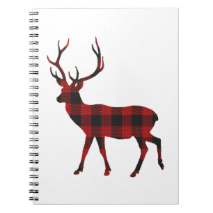 Reindeer Christmas Notebook