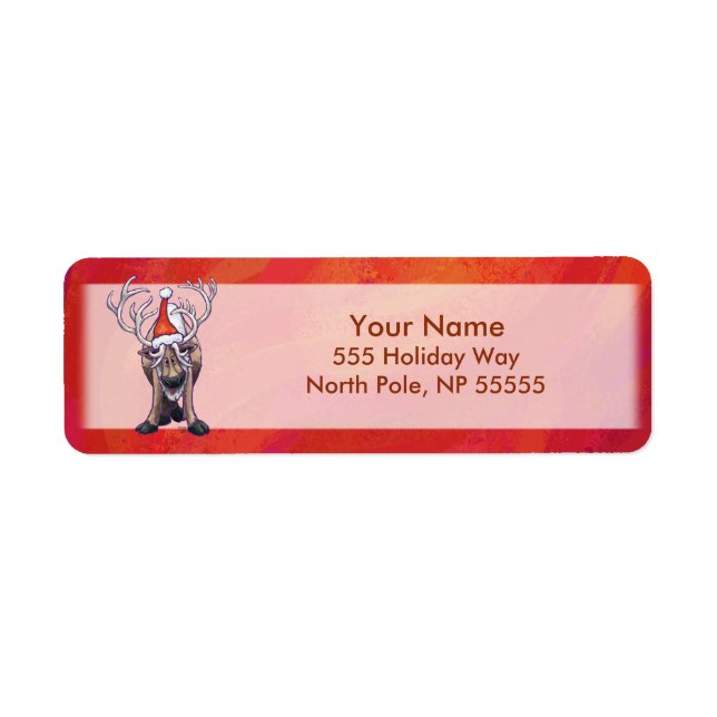 Reindeer Christmas On Green (Front)