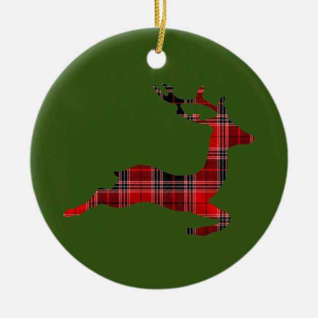 Reindeer Christmas ornament (Front)