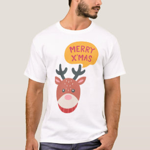 reindeer Christmas t-shirt