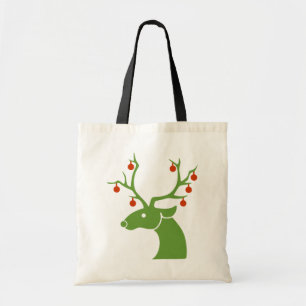 Reindeer Christmas Tote Bag
