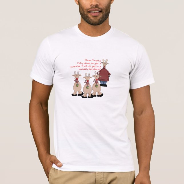 Reindeer Dear Santa Shirt (Front)