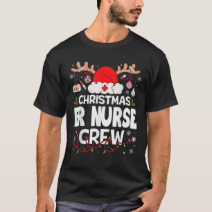 Reindeer ER Crew Funny Christmas Emergency Departm T-Shirt