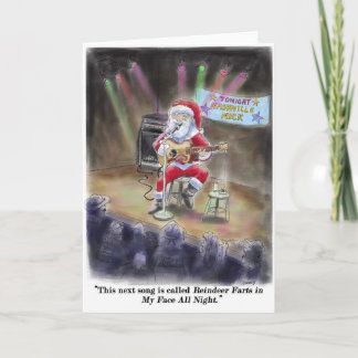 Reindeer Farts Holiday Card