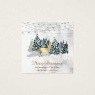 Reindeer,Forest,String Lights Bokeh Company 