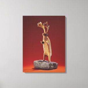 Reindeer, from Cape Dorset Canvas Print
