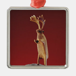 Reindeer, from Cape Dorset Metal Ornament