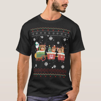 Reindeer Funny Christmas Ugly T-Shirt