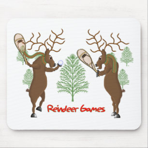 Reindeer Games Mouse Pad