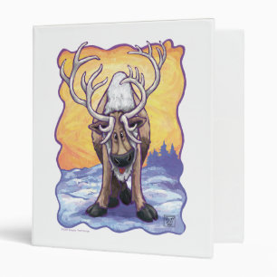 Reindeer Gifts & Accessories Binder