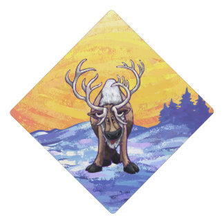 Reindeer Gifts & Accessories Graduation Cap Topper
