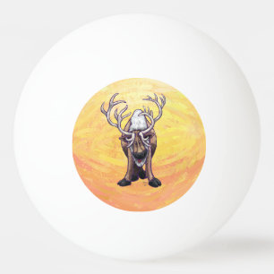 Reindeer Gifts & Accessories Ping Pong Ball
