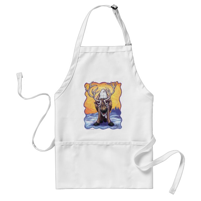 Reindeer Gifts & Accessories Standard Apron (Front)