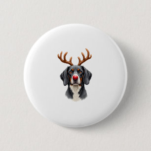 Reindeer Great Dane Christmas Great Dane Dog Mom D 2 Inch Round Button