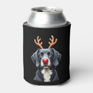 Reindeer Great Dane Christmas Great Dane Dog Mom D Can Cooler