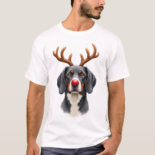 Reindeer Great Dane Christmas Great Dane Dog Mom D T-Shirt