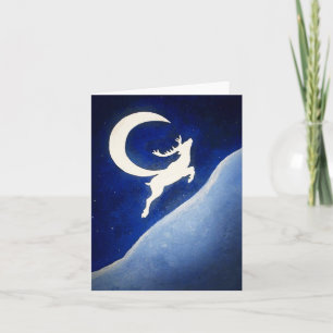 Reindeer greeting card