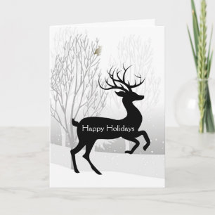 Reindeer Holiday Greeting Card
