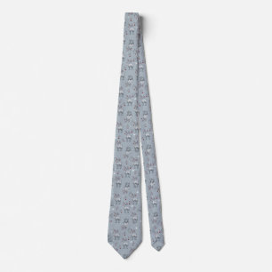 Reindeer Holiday Neck Tie