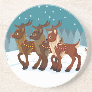 Reindeer in the Snow Coaster