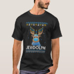 Reindeer Jewdolph Hanukkah Ugly Sweater<br><div class="desc">Reindeer Jewdolph Hanukkah Ugly Sweater</div>