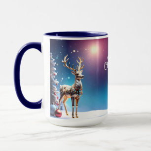 Reindeer Jewels Christmas Holiday Mug