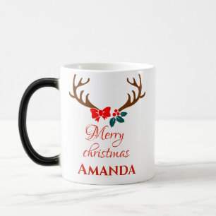 Reindeer- Merry christmas Magic Mug