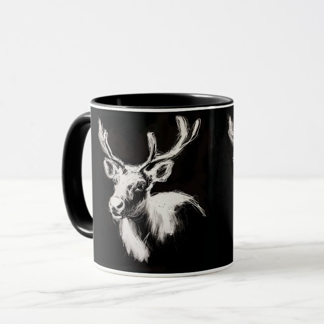 Reindeer mug (Front Left)