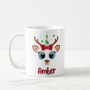 Reindeer Name Mug