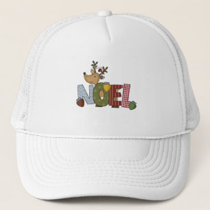 Reindeer Noel Holiday Tshirts and Gifts Trucker Hat