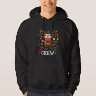 Reindeer Nurse Boo Boo Crew Plaid Funny Chirstmas Hoodie