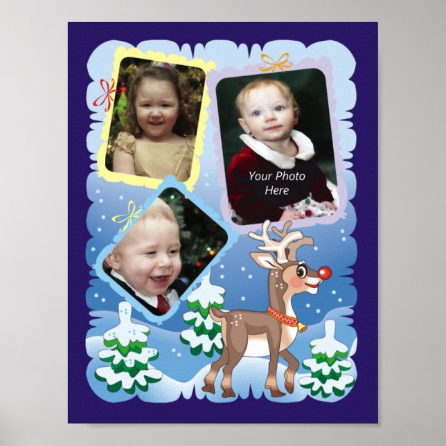 Reindeer Picture Page Poster (Front)