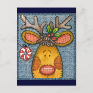 Reindeer Postcard