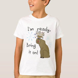 Reindeer Ready for Christmas Tshirts and Gifts