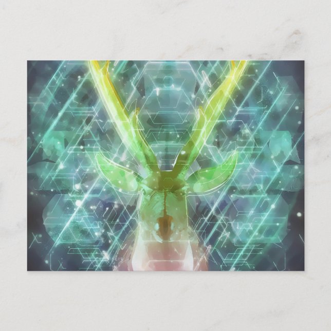 REINDEER SEASON Merry Christmas | custom postcards (Front)