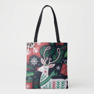 Reindeer Season Tote Bag