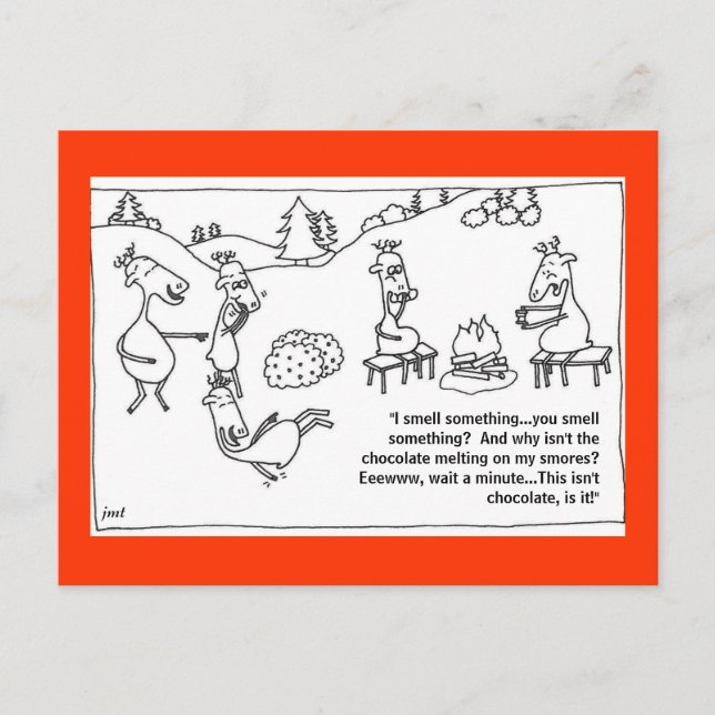 Reindeer Smores Postcard (Front)