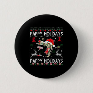 Reindeer Speculum Obgyn Nurse Ugly Christmas Obste 2 Inch Round Button
