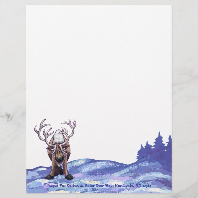 Reindeer Stationery (Front)